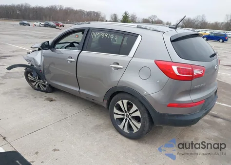2012 Kia Sportage Ex z USA, uszkodzony, nr VIN KNDPCCA22C7201109